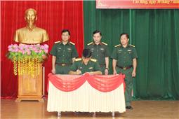 Bộ CHQS tỉnh Cao Bằng phát động thi đua chào mừng kỷ niệm 80 năm Ngày thành lập Quân đội nhân dân Việt Nam và 35 năm Ngày hội Quốc phòng toàn dân